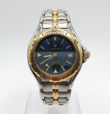 ZODIAC Sea WOLF 513.51.41 Quartz Men's Watch | eBay