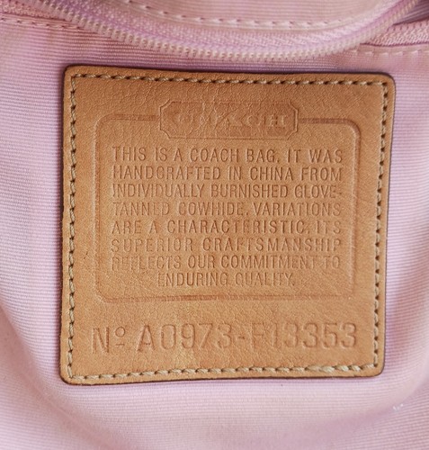 Coach F13353 Vintage Bleecker British Tan Medium Leather Bucket Bag - Picture 13 of 13