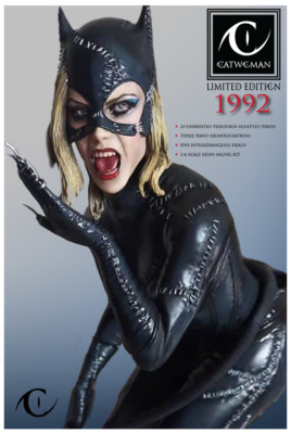 Catwoman Michelle Pfeiffer Resin Modellbausatz 1:6 Batman Returns Selina Kyle DC