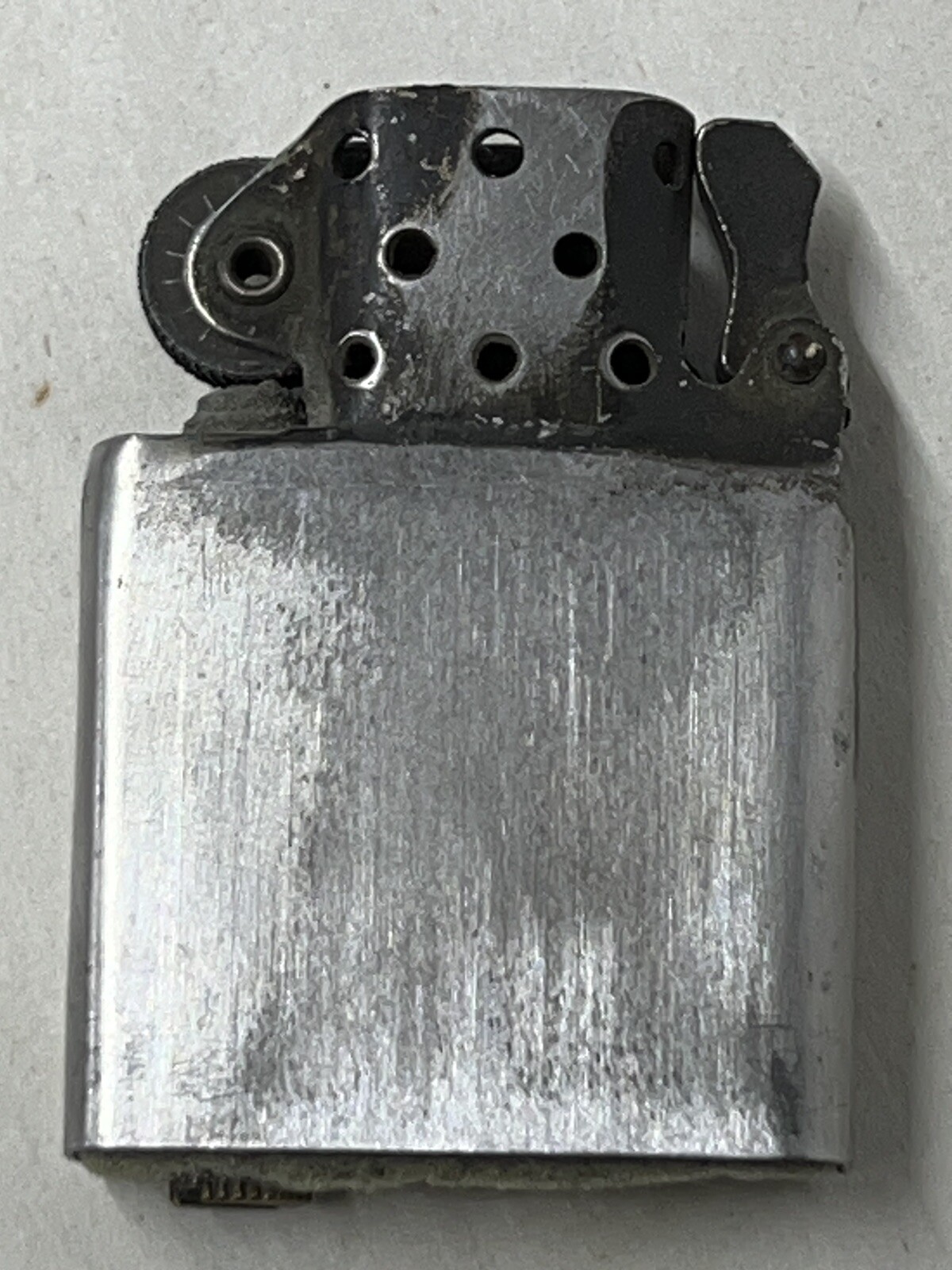 Vtg Zippo Lighter 2517191 LOOM Moose Clarion PA 3 Barrel Brass w/Box 16