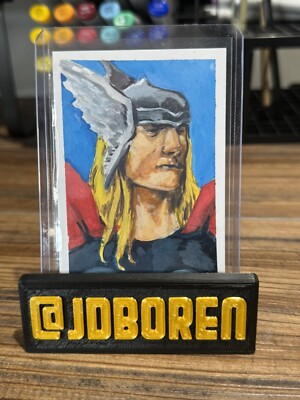 Marvel Thor Sketch Card 1/1 | eBay