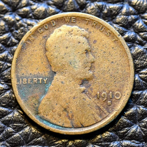 1910-S Lincoln Cent ~ ABOUT GOOD (AG) Condition ~ COMBINED SHIPPING!