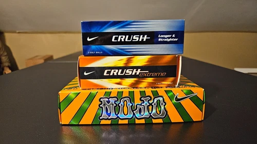 Nike Golf Balls Lot 4 Sleeves Of Mojo, 1-Crush Extreme, 1-Crush 18 Total
