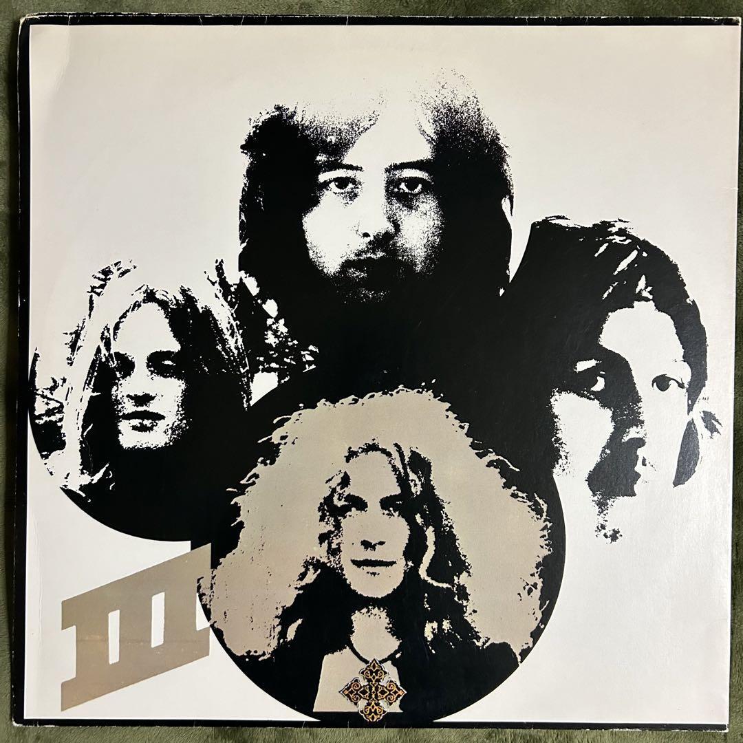 Led Zeppelin III LP Record Rock Hard Rock Record P10106A