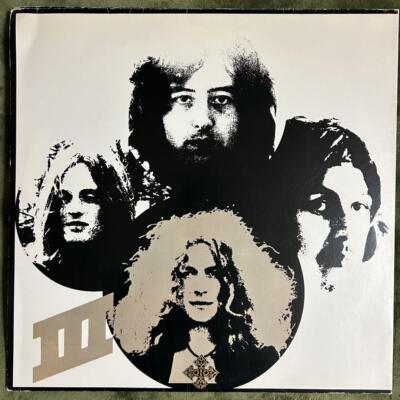 帯付きLP　Led Zeppelin III 　P10106A エ Led Zeppelin III LP Record Rock Hard Rock Record P10106A