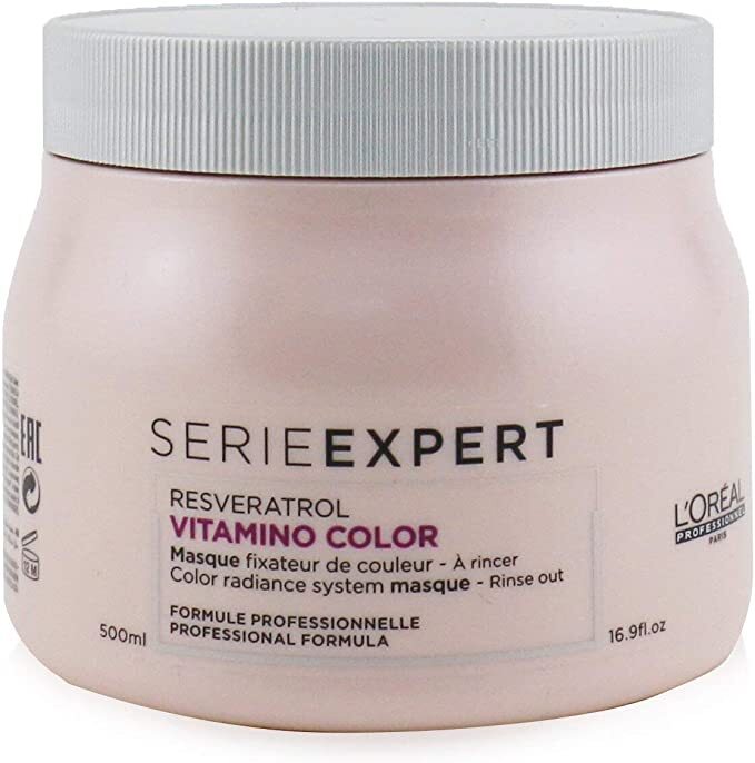 L'OREAL Maschera per Capelli Serie EXPERT VITAMINO Color Mask 500 mL