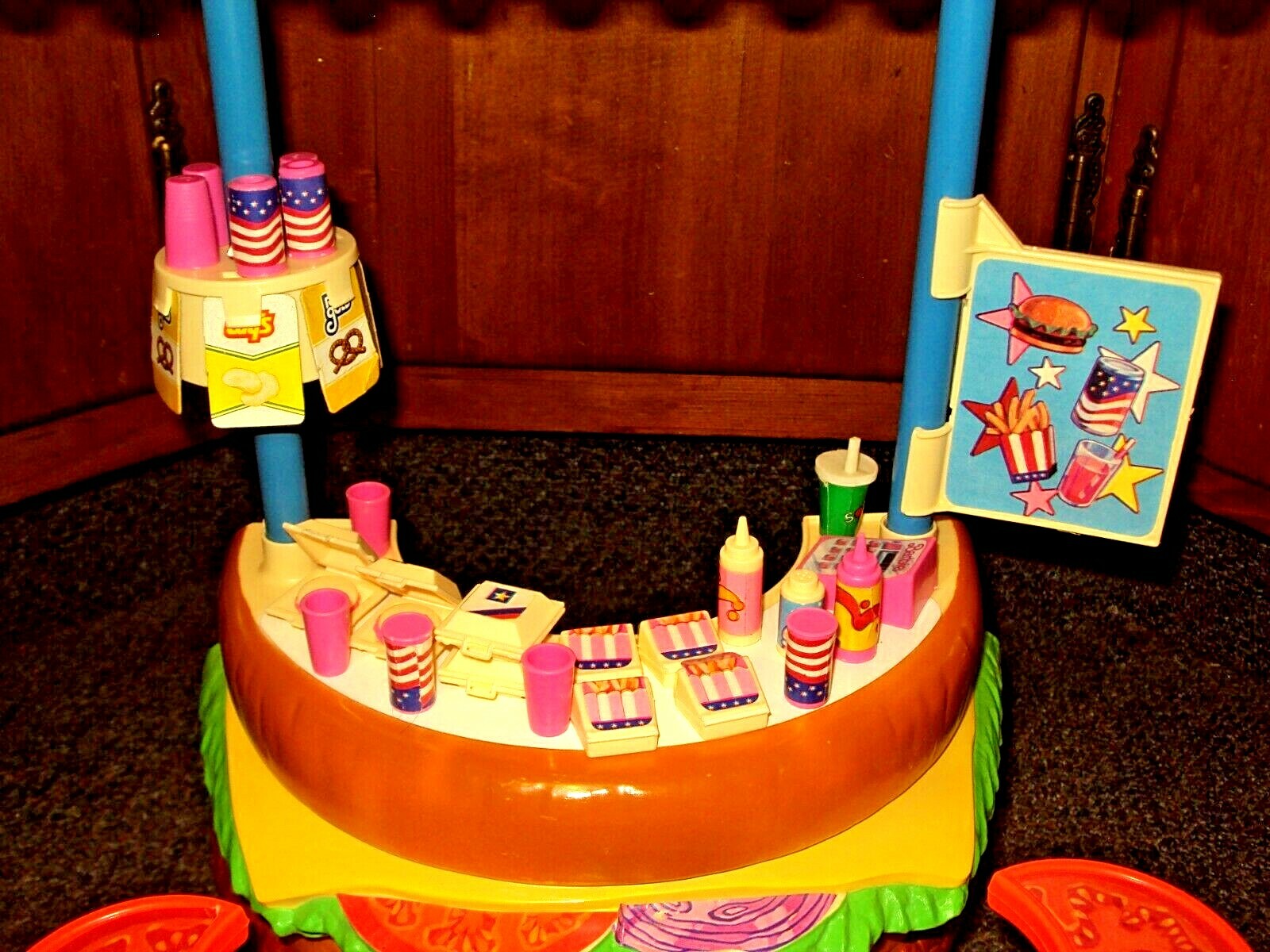 barbie hamburger stand