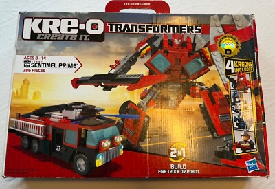 Transformers Kre-O Sentinel Prime 30687 new soundwave thundercracker sealed 386