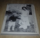 Press Photo Lady Bird Johnson & GrandSon Patrick Lyndon Nugent Apprx 9 x 11 — photo 1