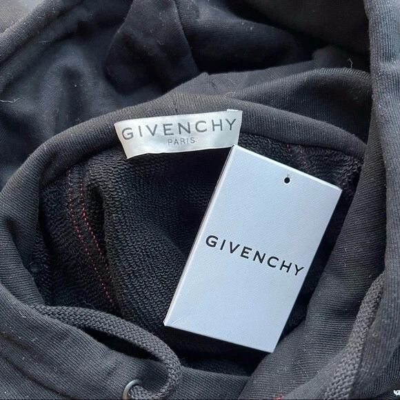 Felpa con cappuccio oversize Givenchy nuova con etichette stampa grafica cotone collezione primavera estate 2021