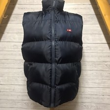 Eisenegger Klassiker Men’s Blue Gilet Jacket Padded Quilted Size Large