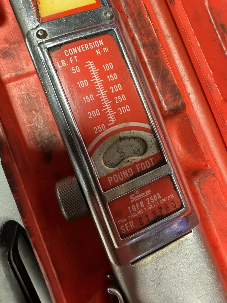 Snap-on トルクレンチ　TQFR 250A SNAP-ON TQFR 250A 1/2