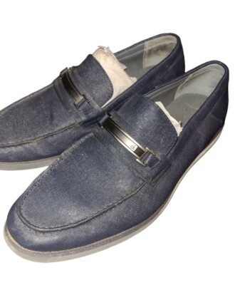 Calvin Klein Magnus 34F1517 Black Leather Loafers Slip On  display picture 3