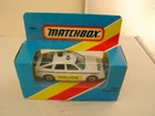 1983 MATCHBOX LESNEY SUPERFAST MB 8 ROVER 3500 POLICE CAR NEW IN BLUE BOX