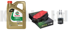 Service Kit Filters Plugs Castrol Oil for Honda NC700X XAC / XAD ABS 2012-2013