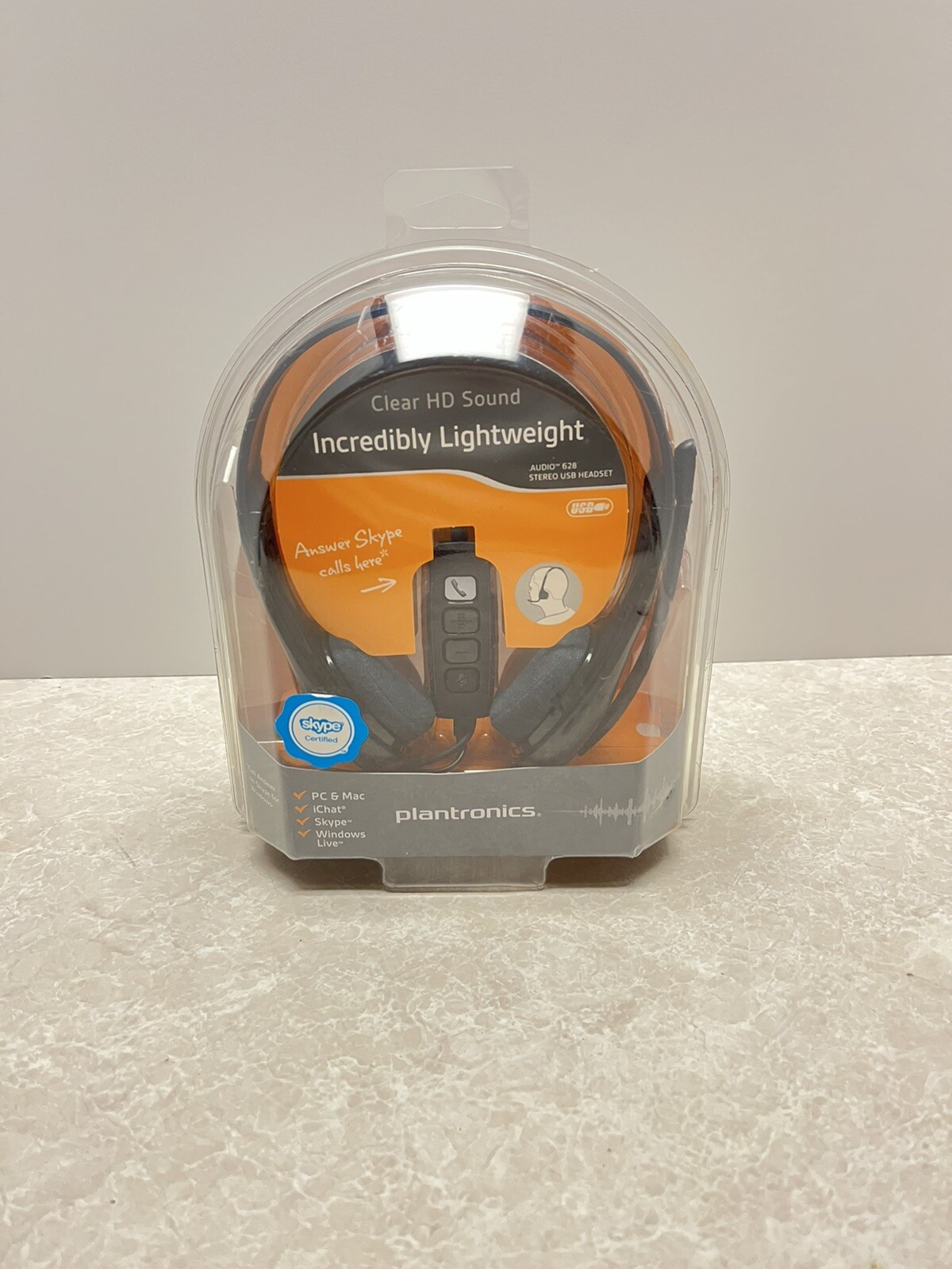 Plantronics .Audio 628 Black Headband 