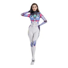 D.Va Cos Bodysuit DVA Jumpsuit Cosplay Suit Tights Adult Kids Halloween Costume