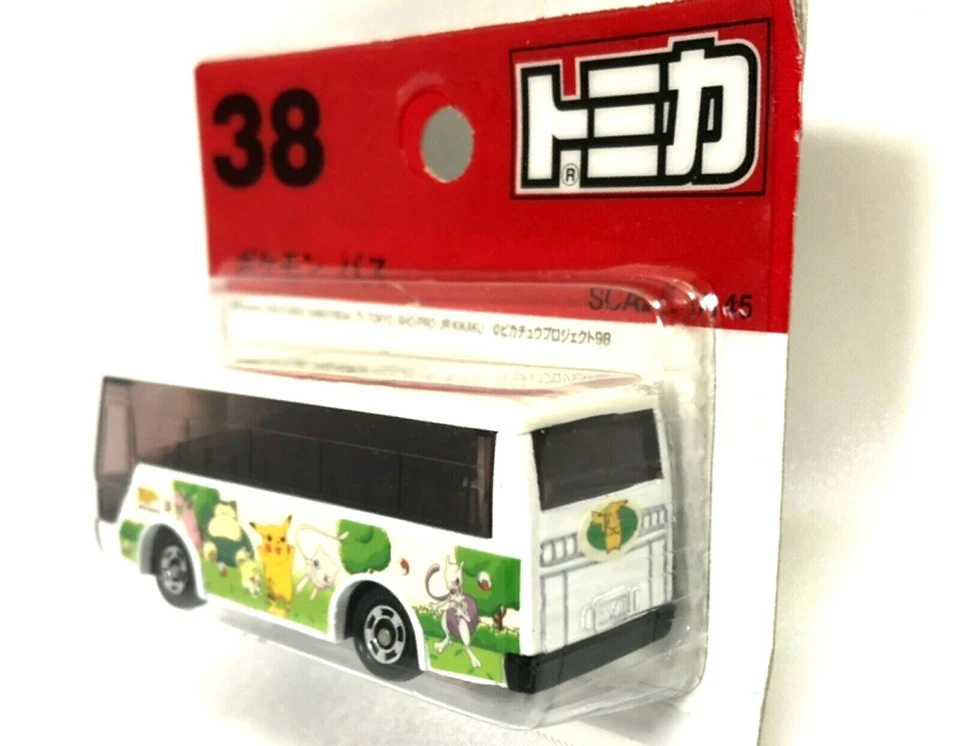 TOMICA POKEMON BUS Nº38 ISUZU Coche Miniatura Tomy Descontinuado 1998 Sin Abrir Foto 3 de 4