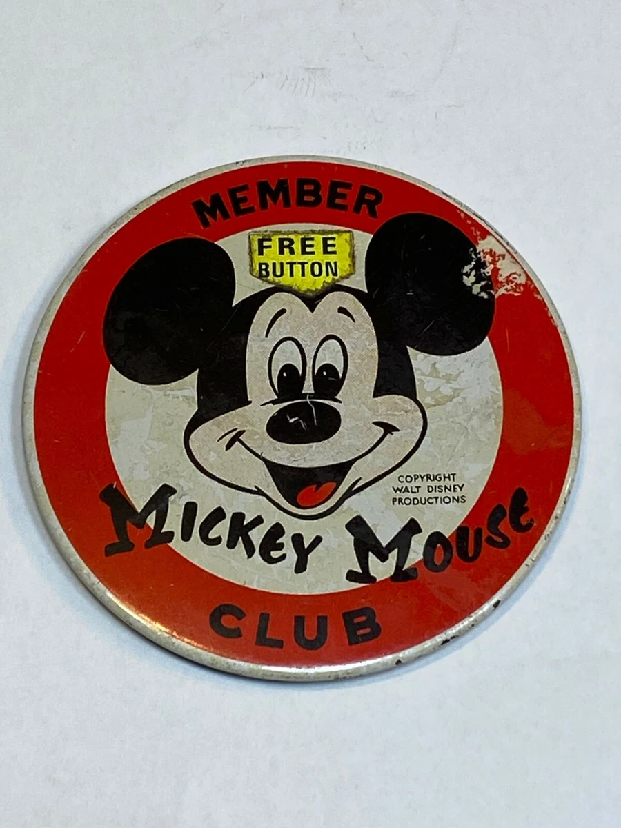 Mickey Mouse Disney Pins & Buttons (Pre - 1968) for sale | eBay