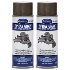 Eastwood Acrylic Spray Gray Detail Lacquer Anti Corrosion Cast Iron Look Pain...