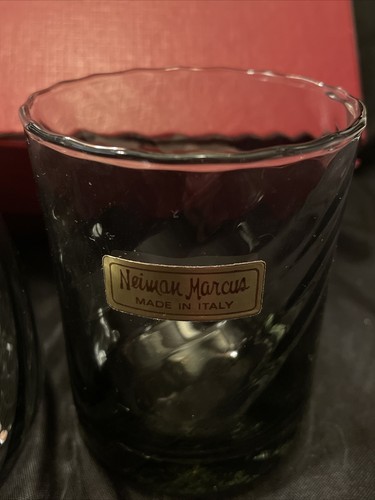 Vintage Neiman Marcus Bedside Water Carafe W/ Glass, Decanter And Gift Box - Picture 6 of 10