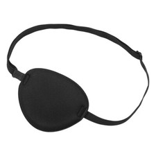 Adjustable Soft Single Eye Mask Patches for Adults Pirate Blindfold
