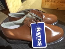 Bates Women's Brown Leather Oxford