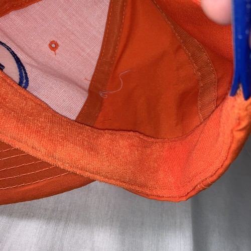 Cappello Berretto Snapback Vintage Anni 90 Sports Specialties UF Florida Gators Arancione Raro - Foto 11 di 14