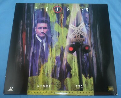 美品　Xファイル　X-FILES　LD 20世紀FOX 帯付き　初回限定生産　① The X-Files Nisei/731 1996 Laser Disc Twentieth Century Fox