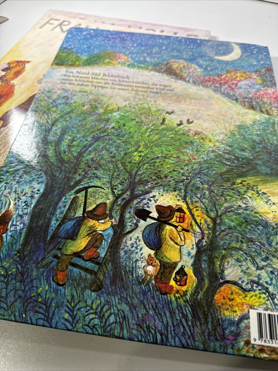 VTG German Children Books Fairy Tale Hard & Soft Cover FRAU HOLLE