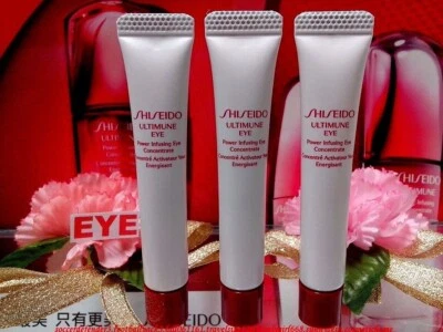 30%OFF Shiseido Ultimune Eye Power Infusing Eye Concentrate ◆5mLX3◆ Dark Puffine