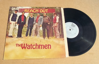 THE WATCHMEN, 70s SOUTHERN GOSPEL LP, REACH OUT, SUPERIOR LABEL, RARE