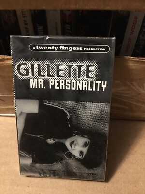 GILLETTE MR PERSONALITY FACTORY SEALED CASSETTE SINGLE A18 D