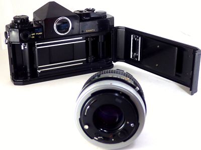 Canon F-1 Film Camera Late Model SLR Body +FD 50mm f1.8 S.C
