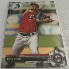 2017 Bowman Chrome Baseball Prospects Nick Burdi Minnesota Twins #BCP-15