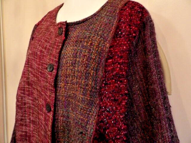 White Stag Jacket 22W 24W Texture Patchwork Multi… - image 4