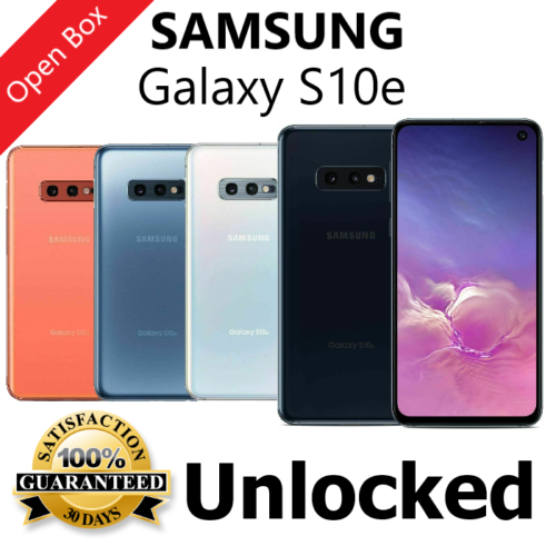 Samsung Galaxy S10E G970U 128GB /256GB Android Fully Unlocked Smartphone 5.8in  - Picture 1 of 9