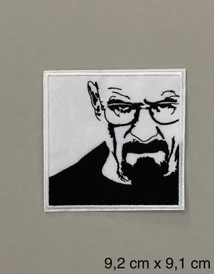 XL Bügelbild, Patch, Aufnäher, Aufbügler für HEISENBERG/BREAKING BAD* Fans