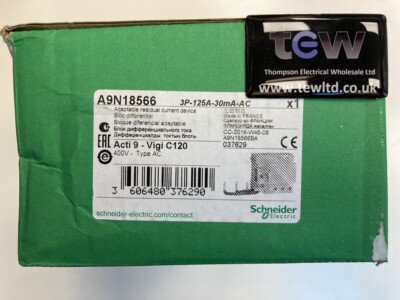 Schneider A9N18566 Vigi C120 Erdschluss Zusatzblock - 3P - 30 mA - Class AC