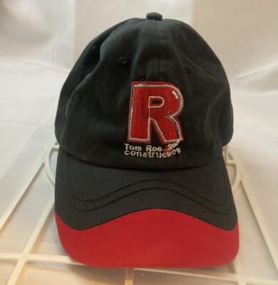 Vintage TOM ROE & SON CONSTRUCTION Big Timber, MT Trucker Hat Strapback Cap