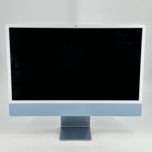 iMac 24 Blue 2023 M3 8-Core CPU 10-Core GPU 16GB 512GB SSD Excellent w/Bundle! - Picture 2 of 7