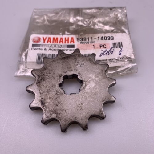 Yamaha JT1 GT80 TY80 MX80 RD60 93811-14033-00 RITZEL SPROCKET,DRIVE XX13338 - Picture 1 of 2