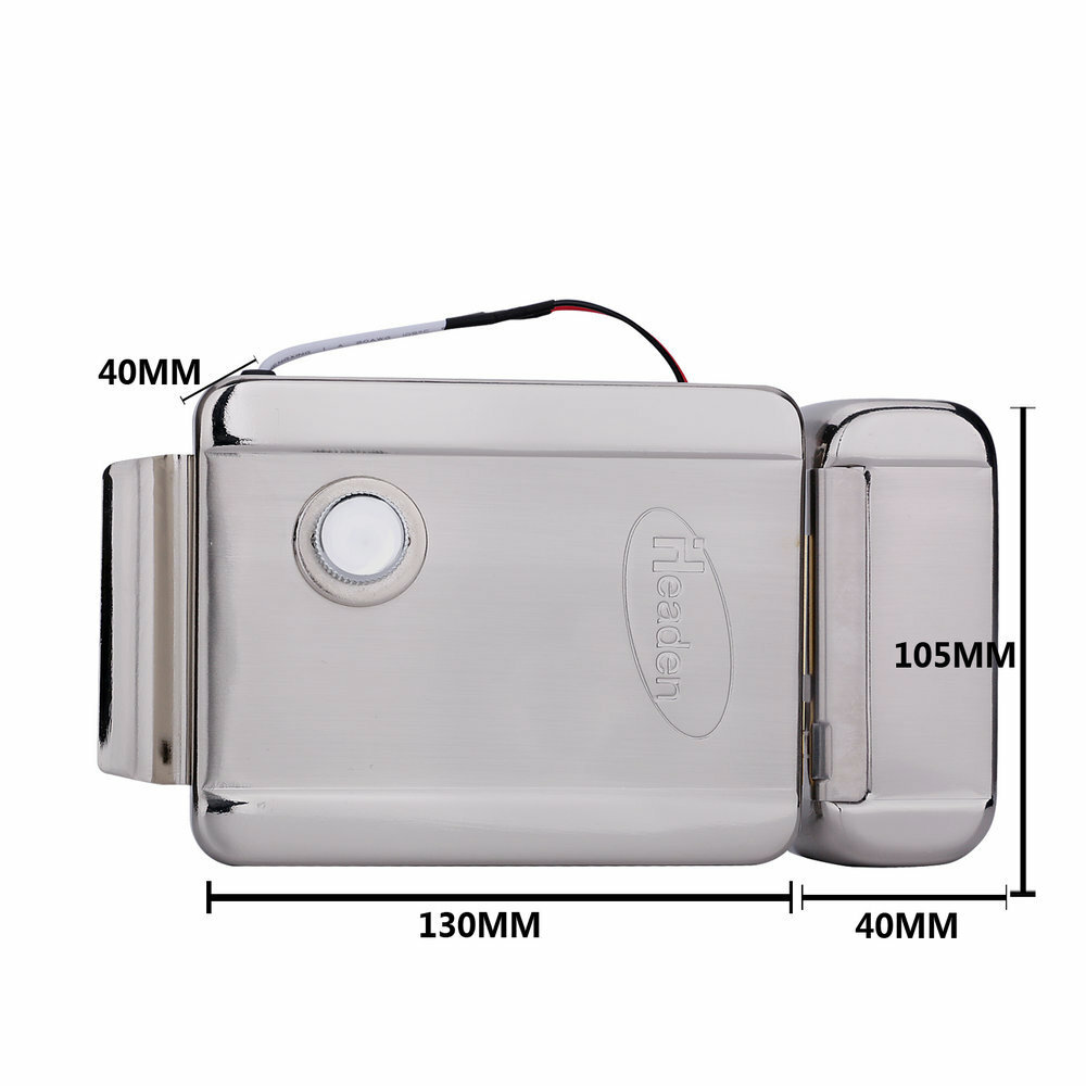 7inch Wired Video Door Phone Video Intercom Doorbell System+Electronic Door Lock — image 9