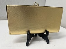 VINTAGE PURSE CLUTCH GOLD 1960s RETRO FASHION BAG