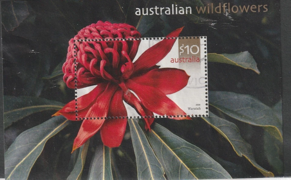 2006 Australia Flora Flores De Relieve 1Bf N° 61 Usado MF121622 - Imagen 1 de 1