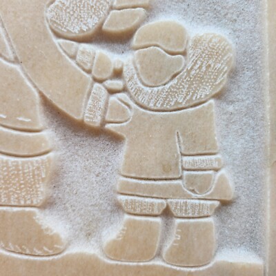 Rare/Scarce David Bennett Signed Inuit Relief Native American