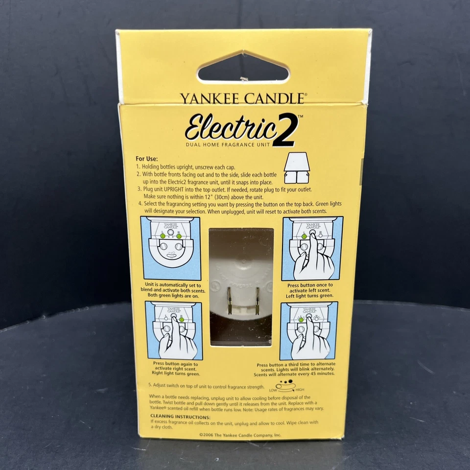 Yankee Candle Electric 2 DUAL Country Sunshine Clean Cotton Sunwashed Linen RARE - Image 4 of 4
