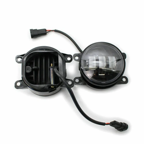 2PCS LED Fog Lights Clear For Honda Civic 2016-21 Driver & Passenger Side LH RH - Picture 4 of 5