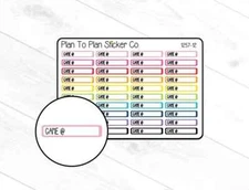 1257-12~~Game Reminder Planner Stickers.