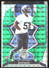 Panini 2022 Panini Mosaic Boye Mafe Mosaic Green Seattle Seahawks